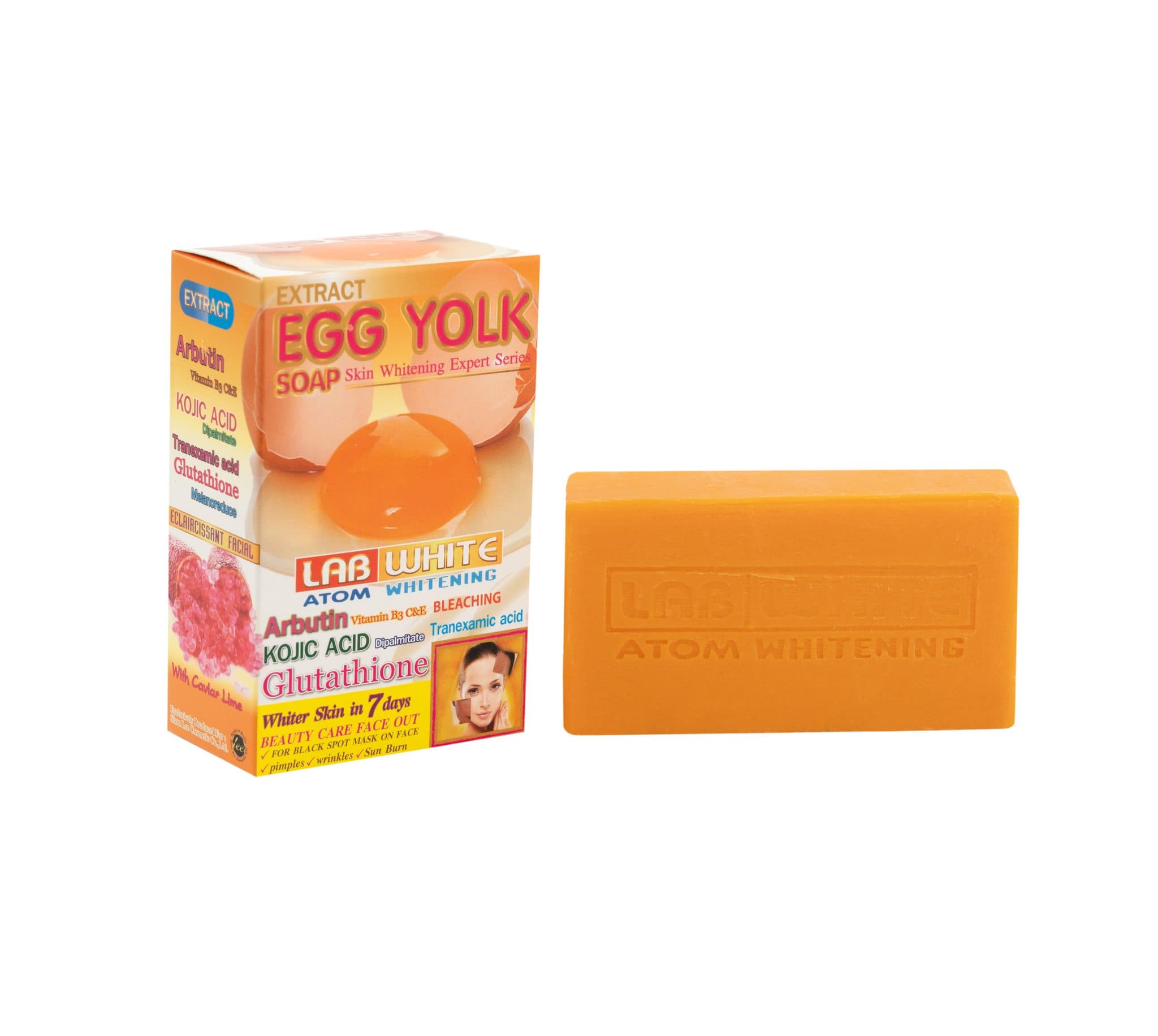 Lab White Extract Egg Yolk Soap
