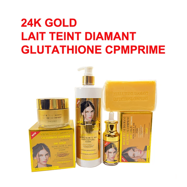 Teint Diamant Glutathione Comprimé 24K Gold Body Lotion