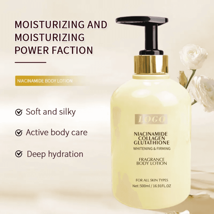 Niacinamide Collagen Glutathione Whitening & Firming Body Lotion