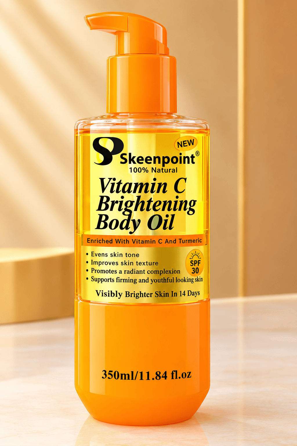Skeenpoint Vitamin C Brightening Body Oil