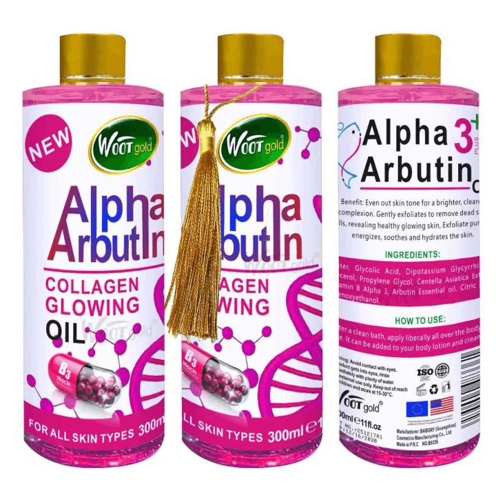 Woot Gold Alpha 3+ Arbutin Collagen Glowing Oil