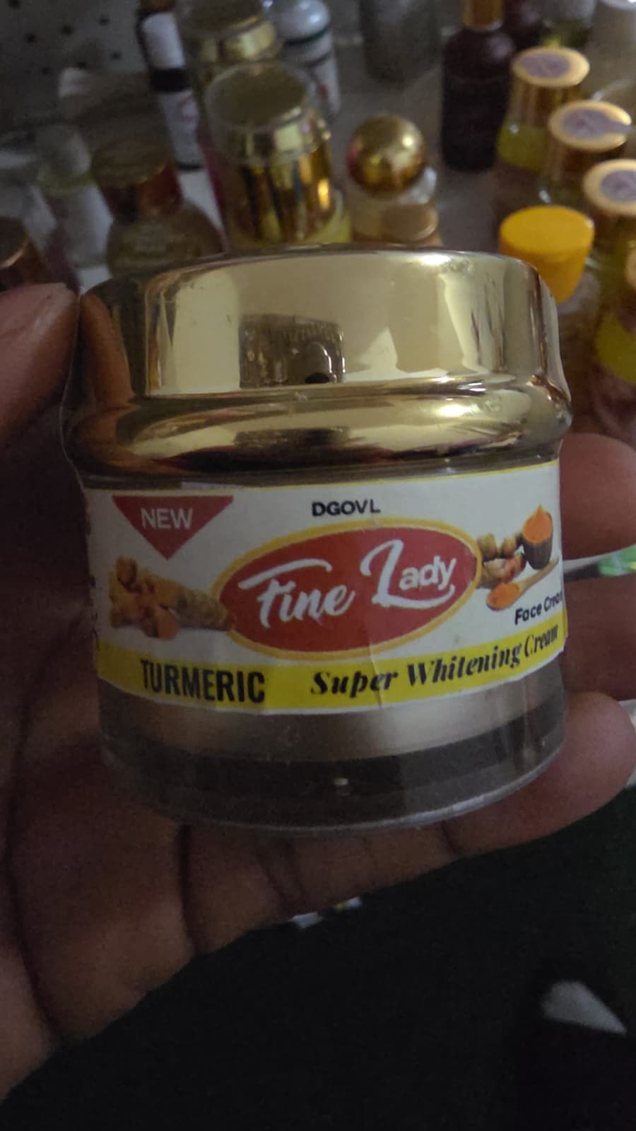 Fine Lady Turmeric Super Whitening Face Cream