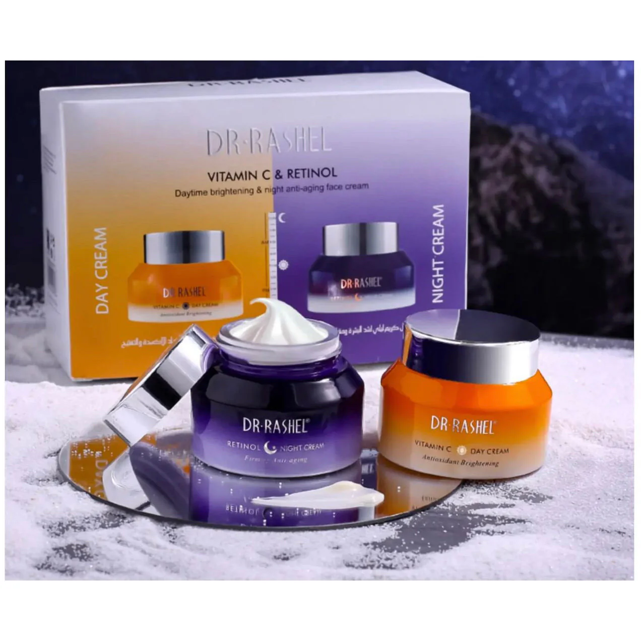 DR·RASHEL Vitamin C & Retinol Day & Night Face Cream Set