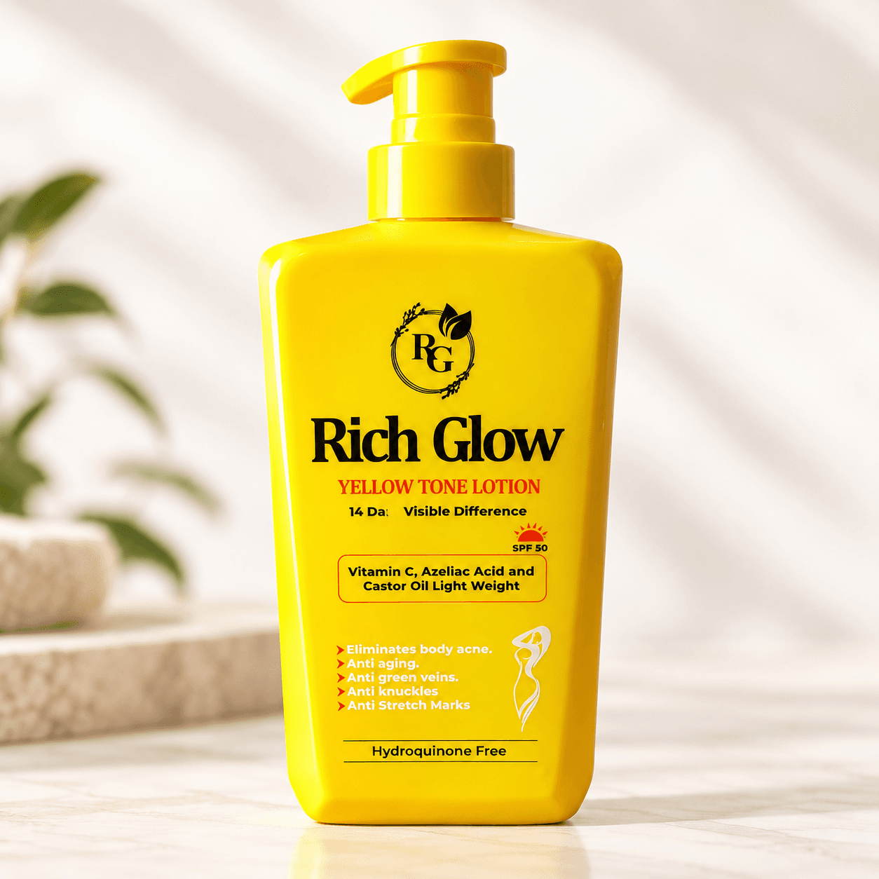 Rich Glow Yellow Tone Lotion