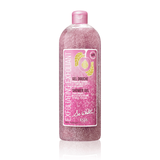 Fair & White So White Exfoliating Shower Gel Tonic Scrub