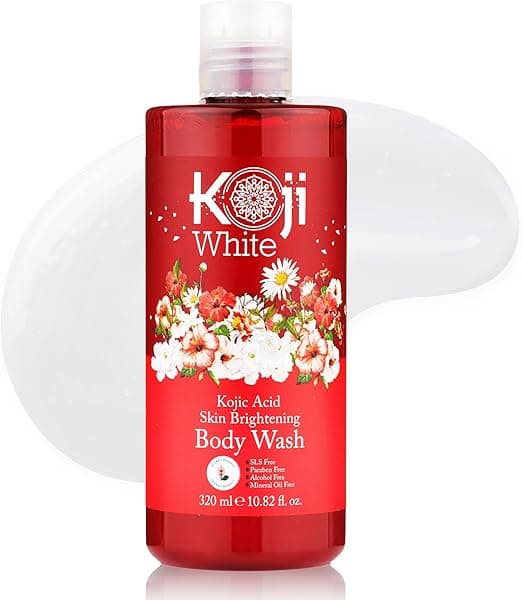 Koji White Kojic Acid Skin Brightening Body Wash