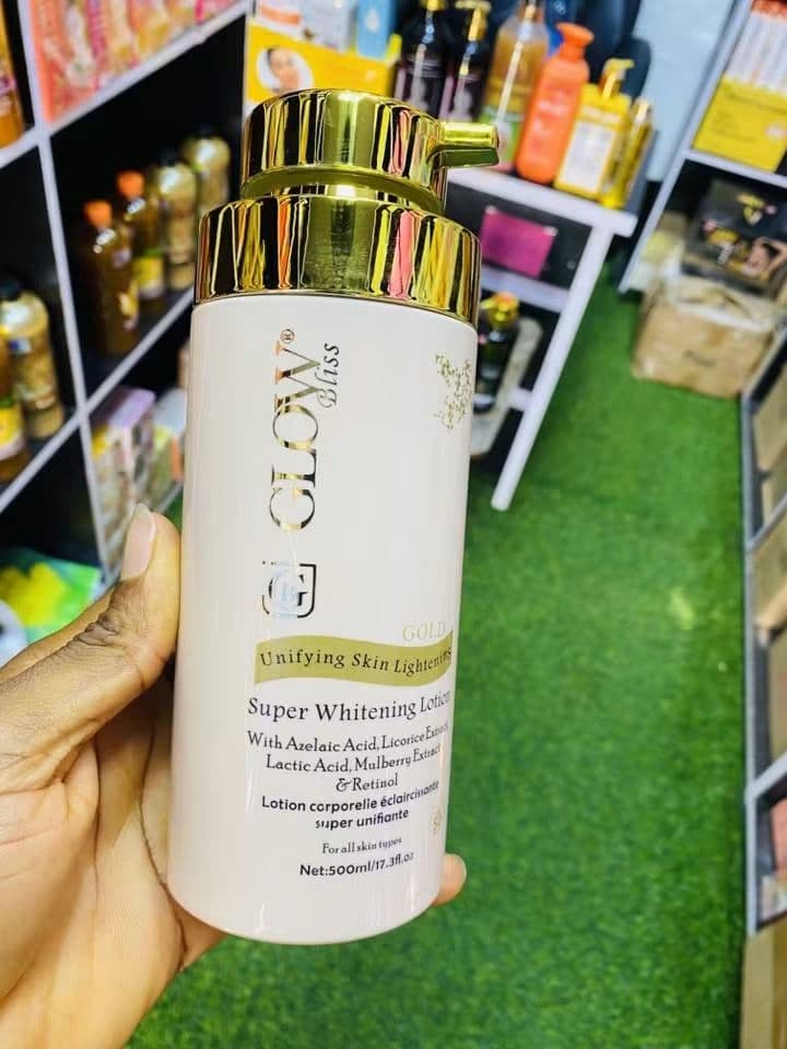 Glow Bliss Gold Unifying Skin Lightening Super Whitening Lotion